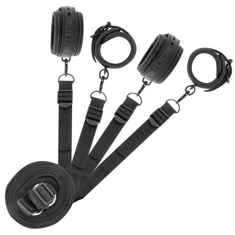 SET DI MANETTE E CRAVATTE CON FODERA IN NOPRENE - CHARME VIBE