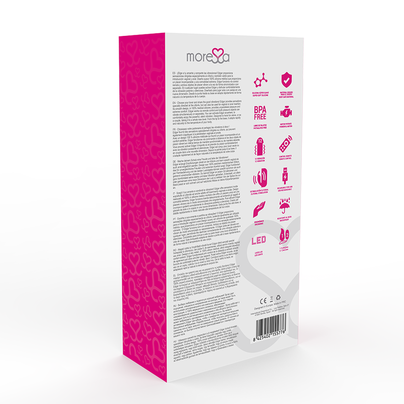 TELECOMANDO IN SILICONE EDGAR PREMIUM - CHARME VIBE