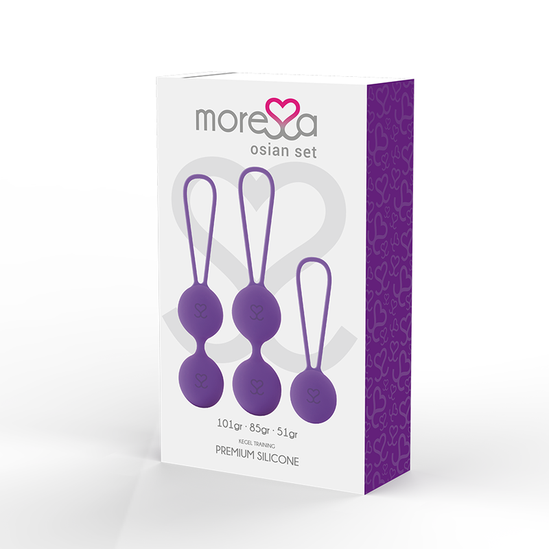 OSIAN SET PREMIUM IN SILICONE LILLA - CHARME VIBE