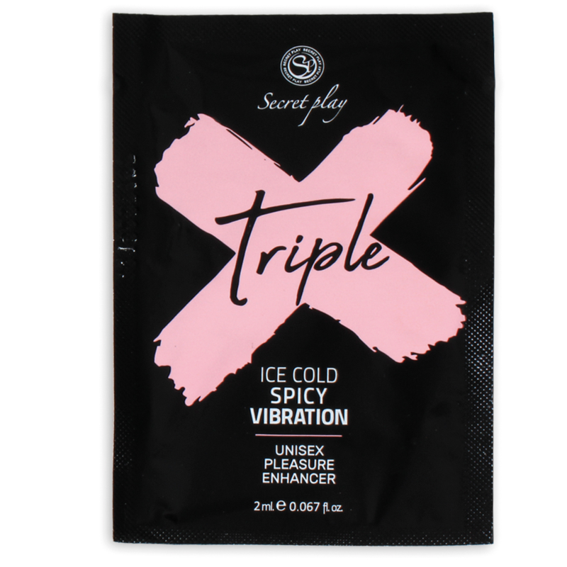 INTENSIFICATORE DI PIACERE TRIPLO X A DOSE SINGOLA - CHARME VIBE