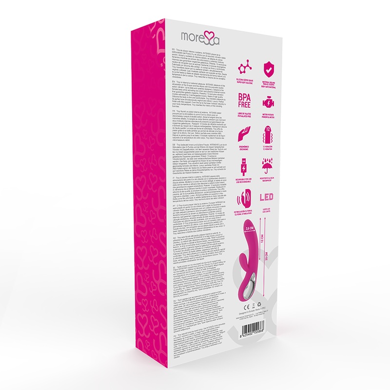 TROY PREMIUM SILICONE RICARICABILE - CHARME VIBE