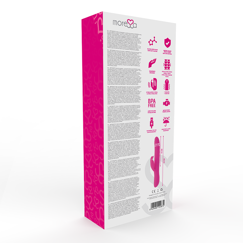 SILICONE RICARICABILE WARREN PREMIUM - CHARME VIBE