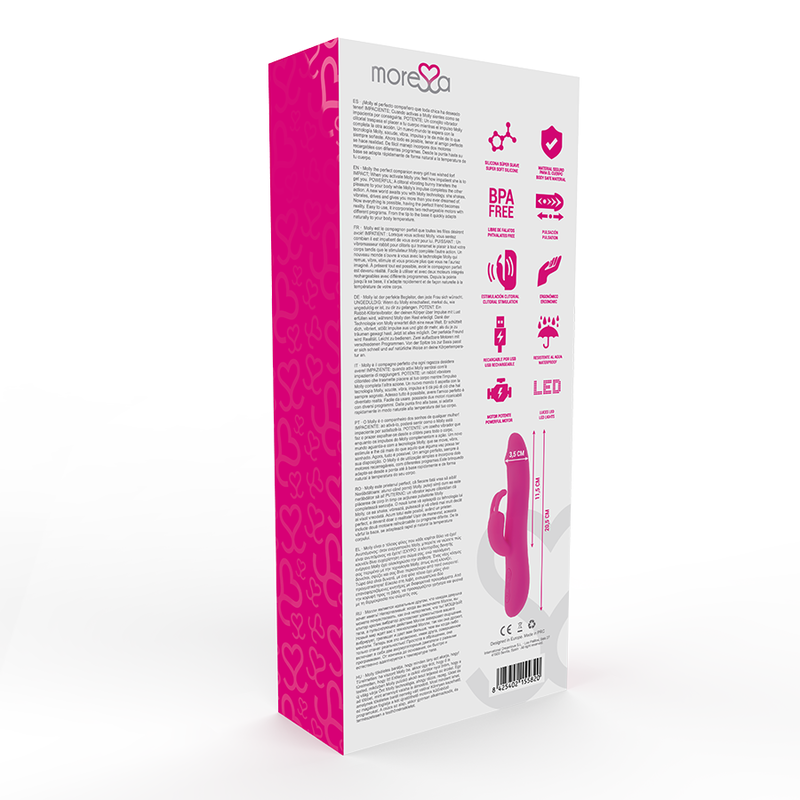 MOLLY PREMIUM SILICONE RICARICABILE - CHARME VIBE