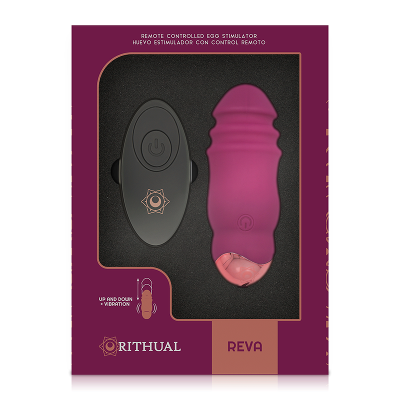 REVA EGG TELECOMANDO SISTEMA UP&DOWN + VIBRAZIONE - CHARME VIBE