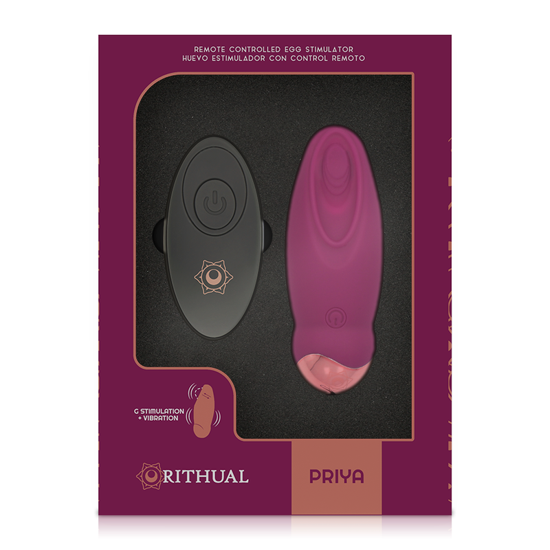 PRIYA EGG TELECOMANDO GSPOT + VIBRAZIONE - CHARME VIBE