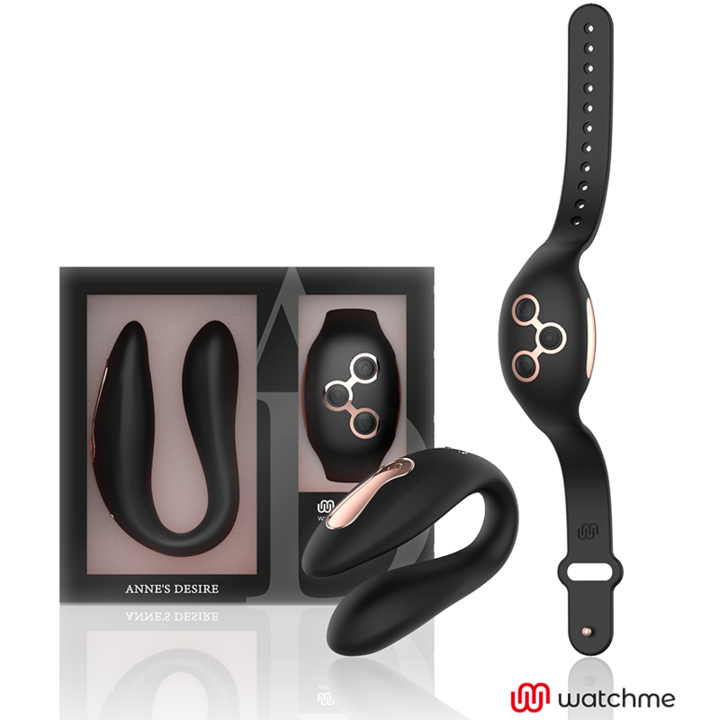 DUAL PLEASURE TECNOLOG A WATCHME NERO/ORO - CHARME VIBE