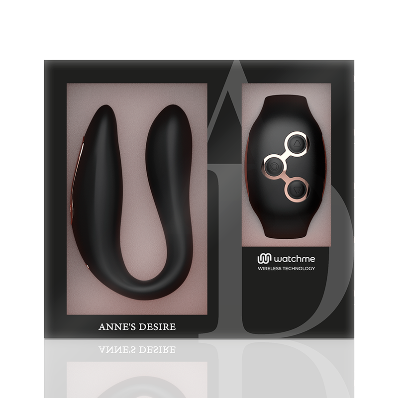DUAL PLEASURE TECNOLOG A WATCHME NERO/ORO - CHARME VIBE