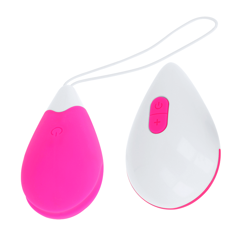 UOVO VIBRANTE 10 MODALITÀ ROSA E BIANCO - CHARME VIBE