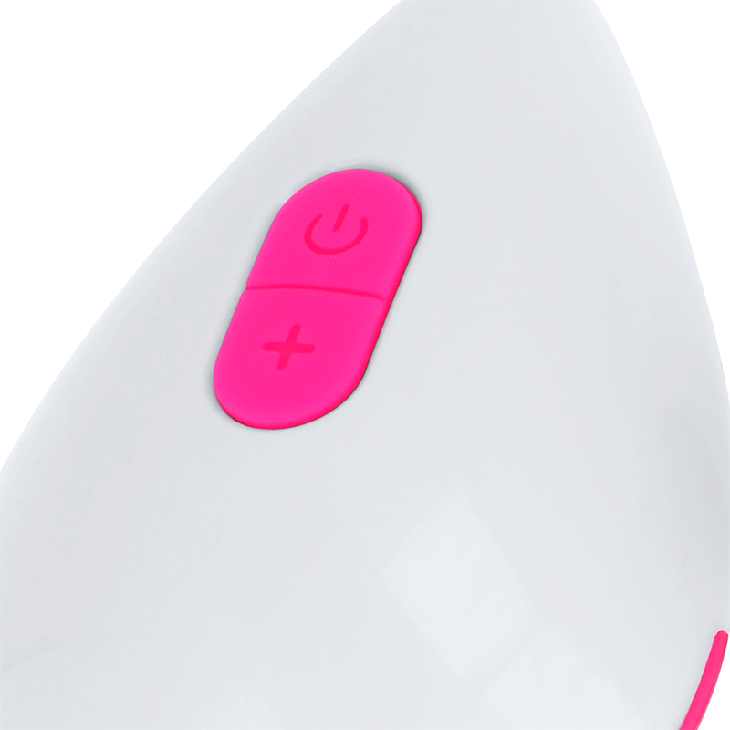 UOVO VIBRANTE 10 MODALITÀ ROSA E BIANCO - CHARME VIBE