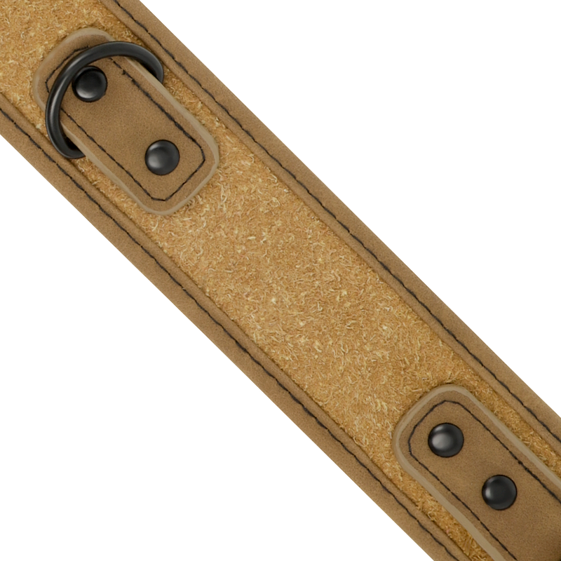 FETISH SUBMISSIVE ORIGEN - COLLANA FODERATA IN NEOPRENE CON CATENA - CHARME VIBE