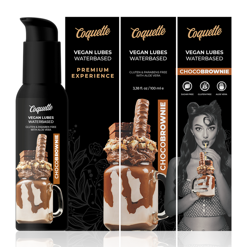 LUBRIFICANTE VEGANO AL CHOCOBROWNIE ESPERIENZA PREMIUM 100ML - CHARME VIBE