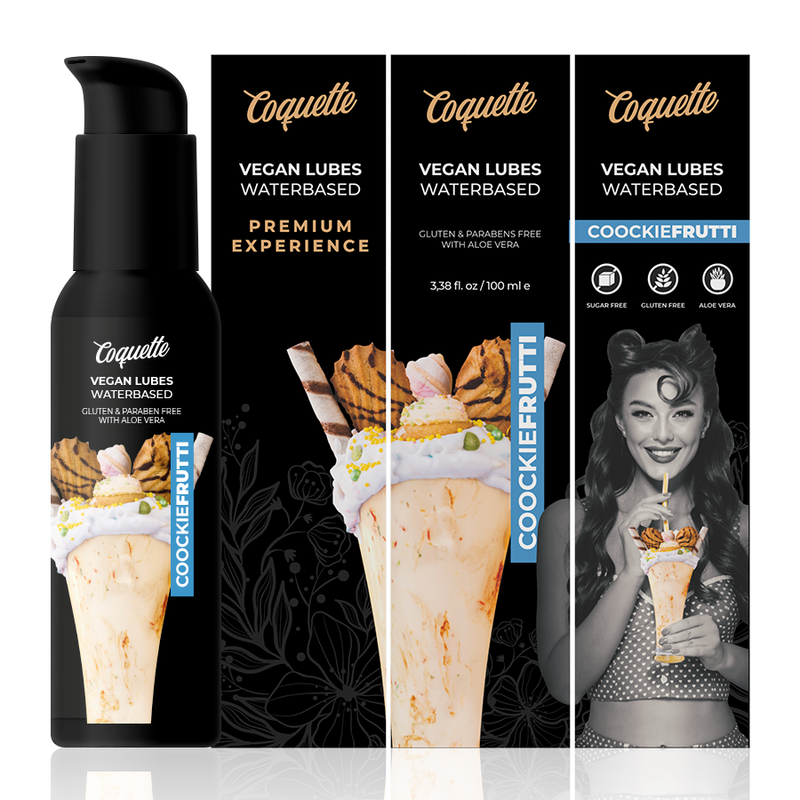 LUBRIFICANTE VEGANO ESPERIENZA PREMIUM COOKIEFRUTTI 100ML - CHARME VIBE