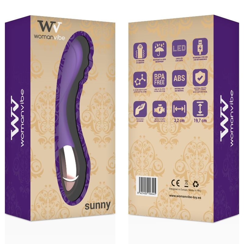 VIBRATORE RICARICABILE SUNNY SILICONE - CHARME VIBE