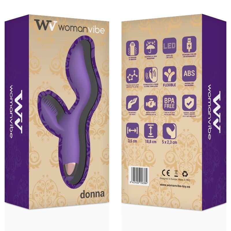 VIBRATORE IN SILICONE RICARICABILE DONNA - CHARME VIBE