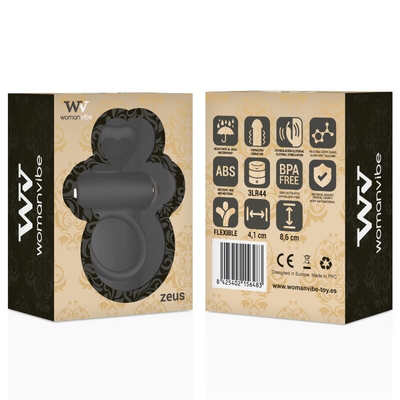 ANELLO VIBRATORE IN SILICONE ZEUS - CHARME VIBE