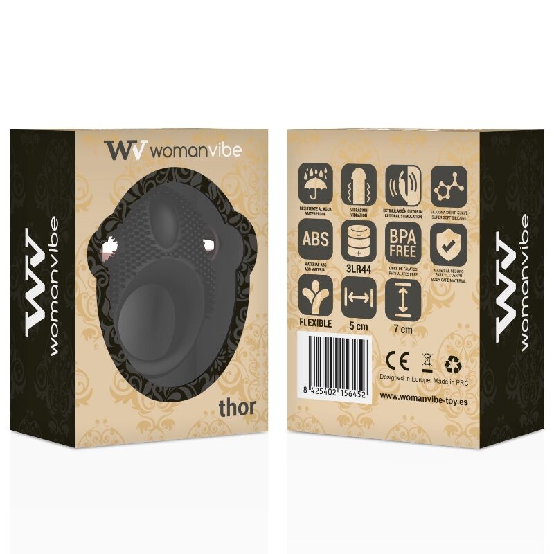 ANELLO VIBRATORE IN SILICONE THOR - CHARME VIBE