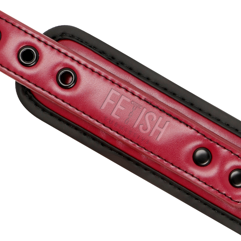 FETISH SUBMISSIVE DARK ROOM - COLLANA A CATENA CON FODERA IN NEOPRENE - CHARME VIBE