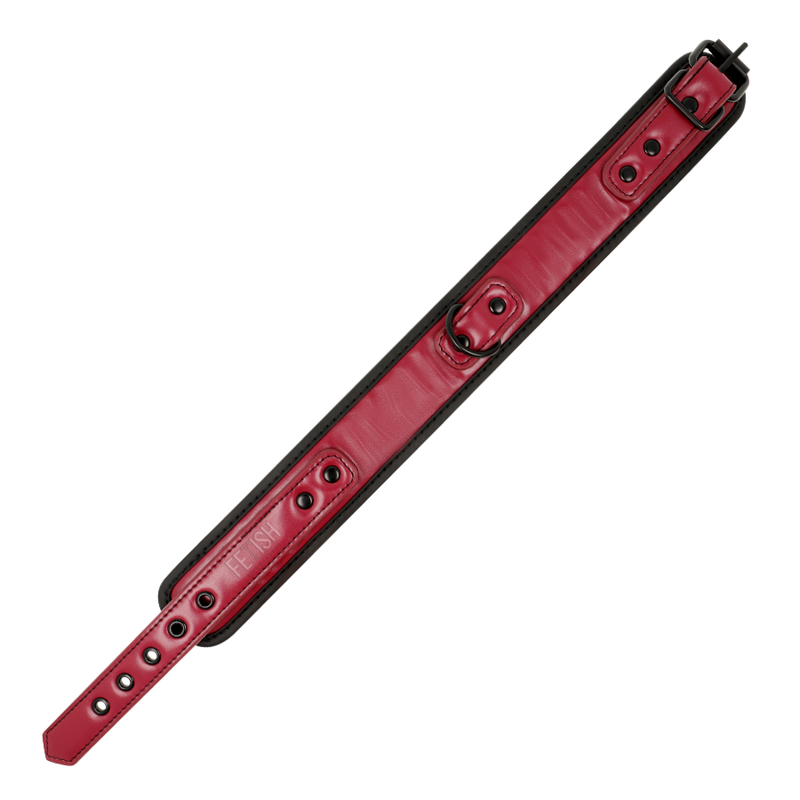 FETISH SUBMISSIVE DARK ROOM - COLLANA A CATENA CON FODERA IN NEOPRENE - CHARME VIBE