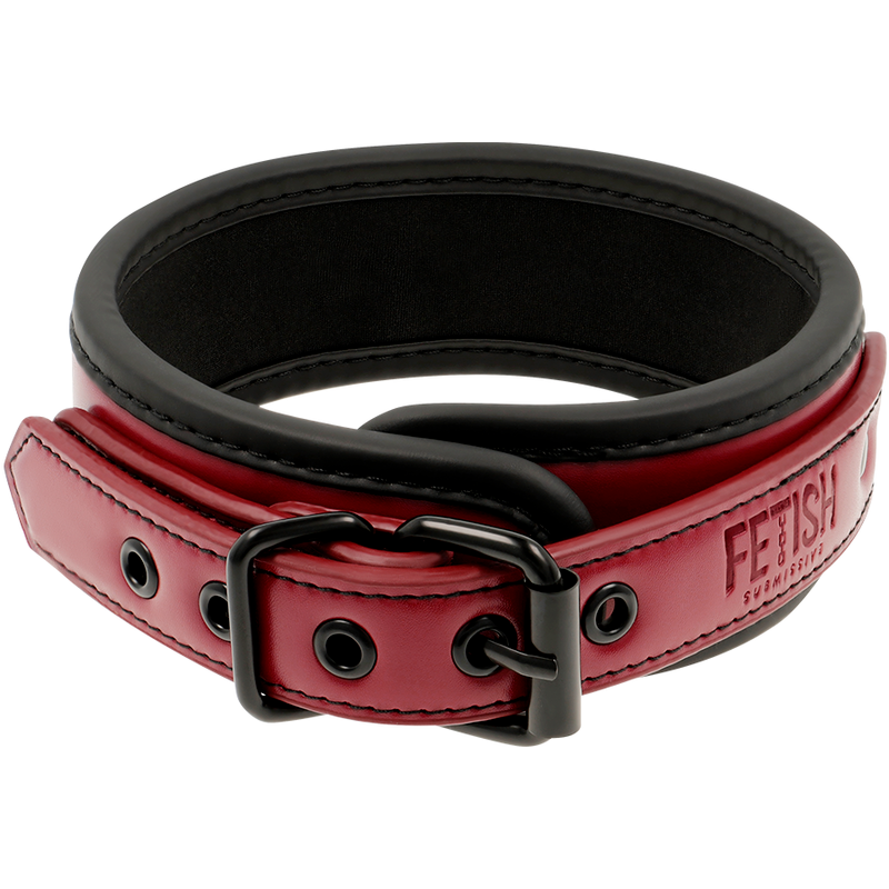 FETISH SUBMISSIVE DARK ROOM - COLLANA A CATENA CON FODERA IN NEOPRENE - CHARME VIBE