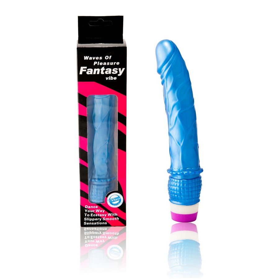 VIBRATORE ONDE DI PIACERE 23 CM BLU - CHARME VIBE