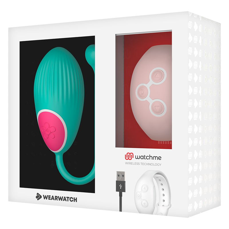 TECNOLOGIA WATCHME TELECOMANDO UOVO ACQUA DI MARE / ROSA - CHARME VIBE