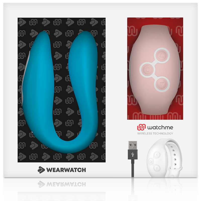 WATCHME VIBRATORE A DOPPIA TECNOLOGIA INDIGO / ROSA - CHARME VIBE