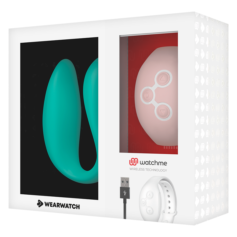 WATCHME VIBRATORE A DOPPIA TECNOLOGIA ACQUA DI MARE / ROSA - CHARME VIBE