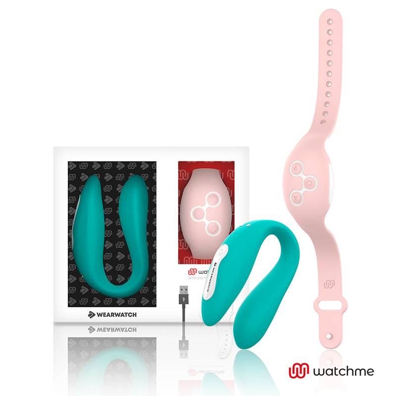 WATCHME VIBRATORE A DOPPIA TECNOLOGIA ACQUA DI MARE / ROSA - CHARME VIBE