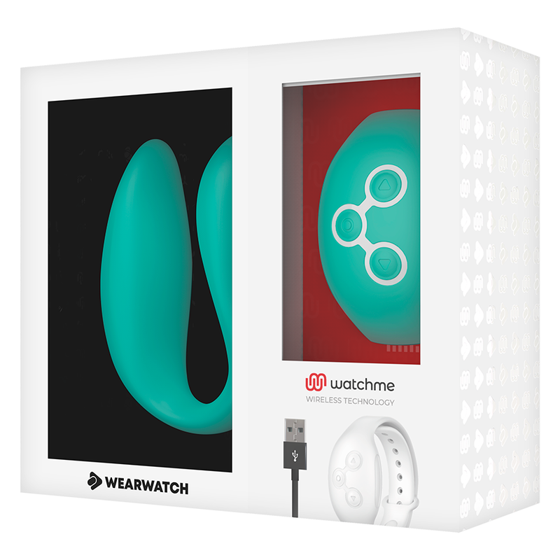 VIBRATORE WATCHME A DOPPIA TECNOLOGIA VERDE CHIARO - CHARME VIBE
