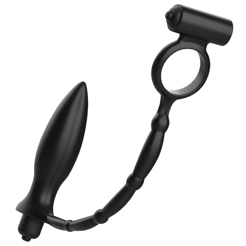 PLUG ANALE CON ANELLO VIBRANTE - CHARME VIBE