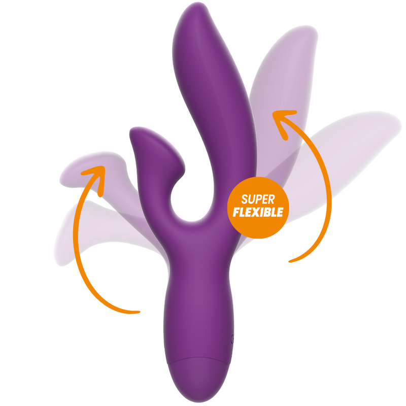 REWOFUN VIBRATORE FLESSIBILE CON CONIGLIO - CHARME VIBE