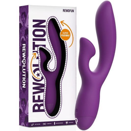 REWOFUN VIBRATORE FLESSIBILE CON CONIGLIO - CHARME VIBE