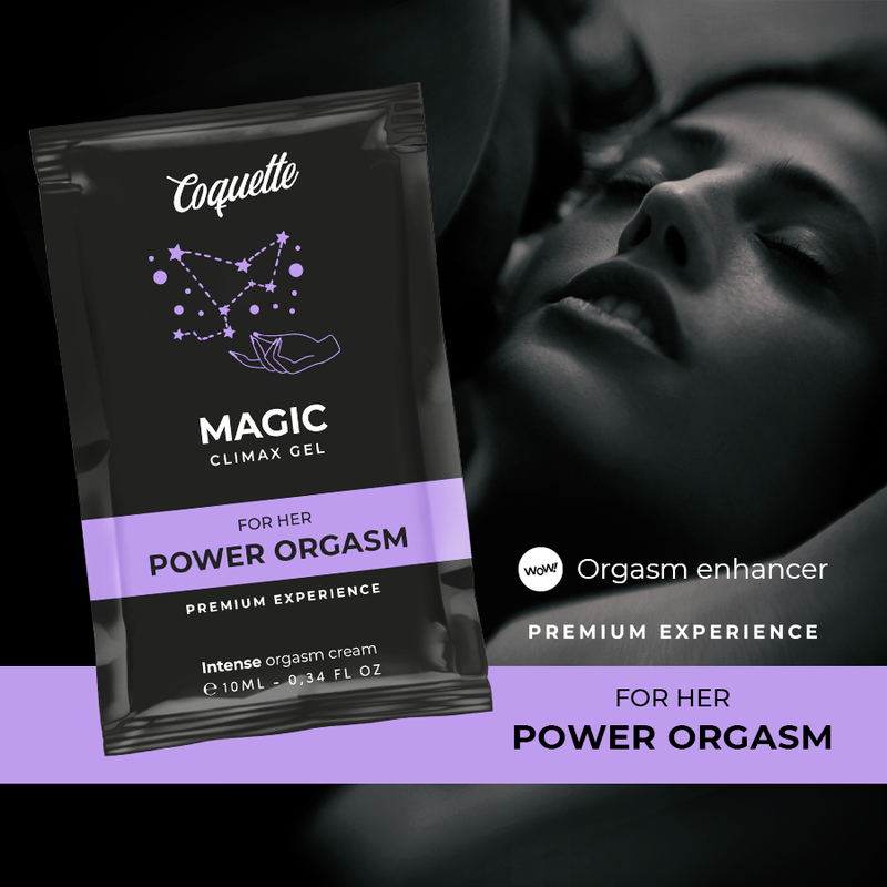 POCKET MAGIC CLIMAX GEL PER LEI GEL PER IL MIGLIORAMENTO DELLORGASMO 10 ML - CHARME VIBE