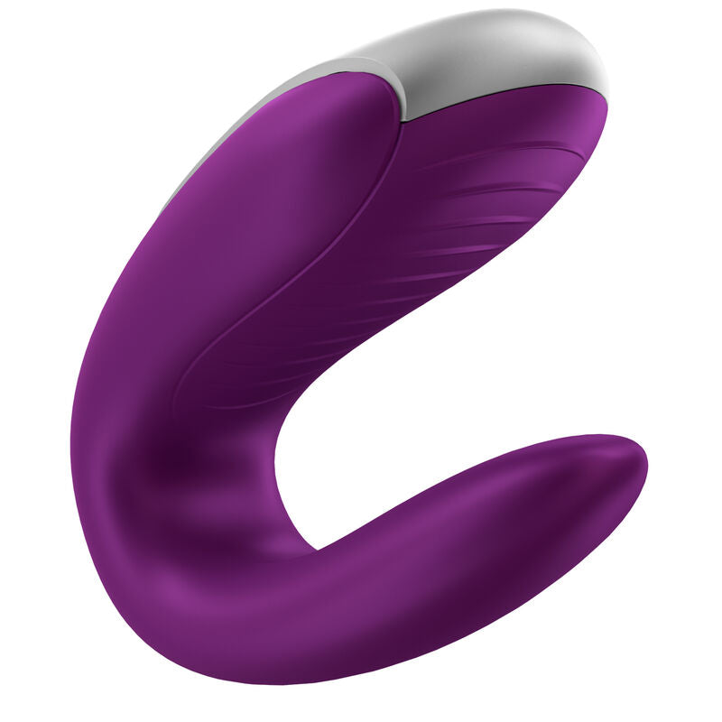 VIBRATORE DOPPIO PARTNER DIVERTENTE VIOLA - CHARME VIBE