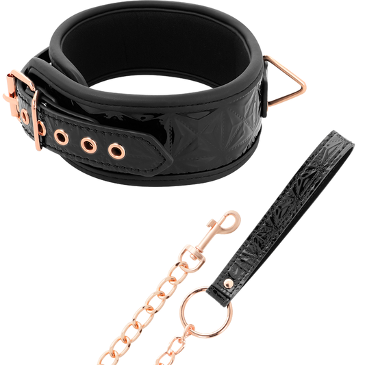 BLACK EDITION PREMIUM COLLARE IN PELLE VEGANA - CHARME VIBE