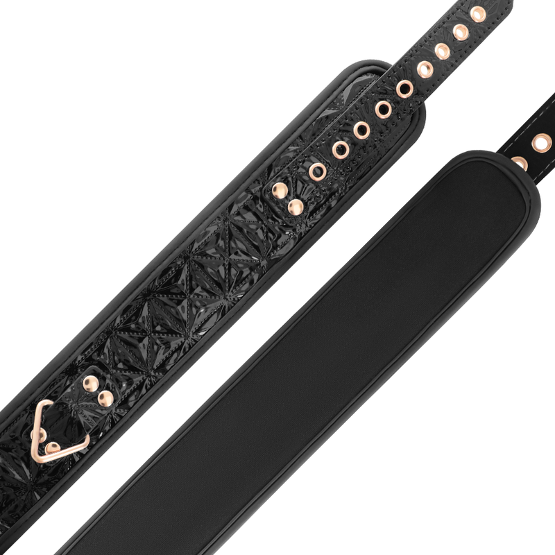 BLACK EDITION PREMIUM COLLARE IN PELLE VEGANA - CHARME VIBE