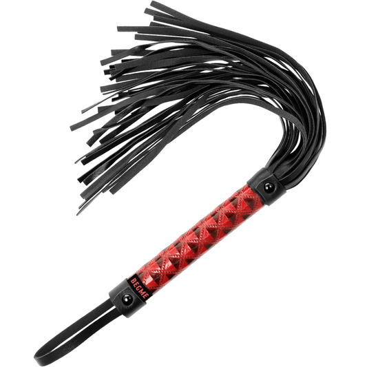FLOGGER IN PELLE VEGANA EDIZIONE ROSSA - CHARME VIBE