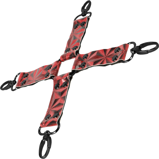 CRAVATTA DI MAIALE IN PELLE VEGANA PREMIUM EDIZIONE ROSSA - CHARME VIBE
