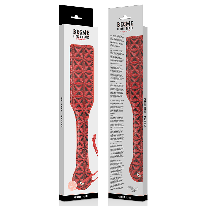 PALA IN PELLE VEGANA RED EDITION - CHARME VIBE