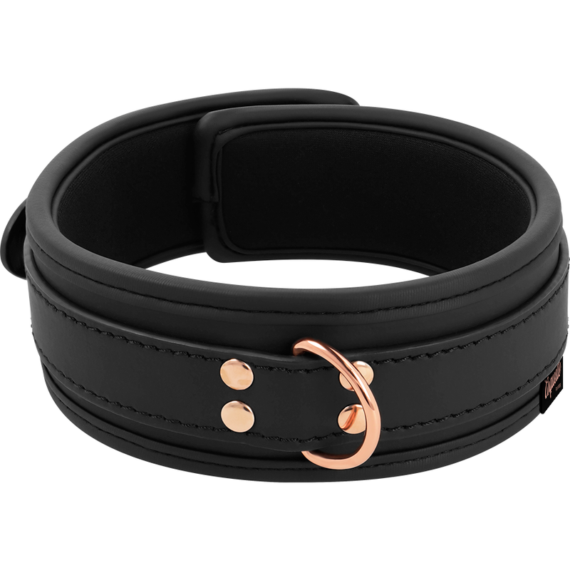 COLLANA IN PELLE FANTASIA VEGANA CON CINTURINO E FODERA IN NEOPRENE - CHARME VIBE