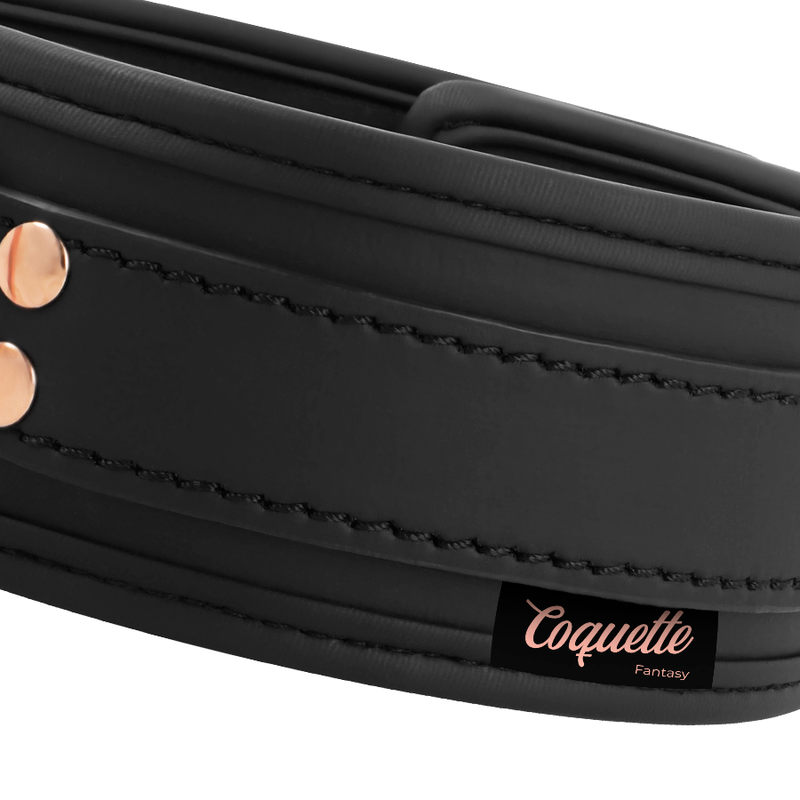 COLLANA IN PELLE FANTASIA VEGANA CON CINTURINO E FODERA IN NEOPRENE - CHARME VIBE