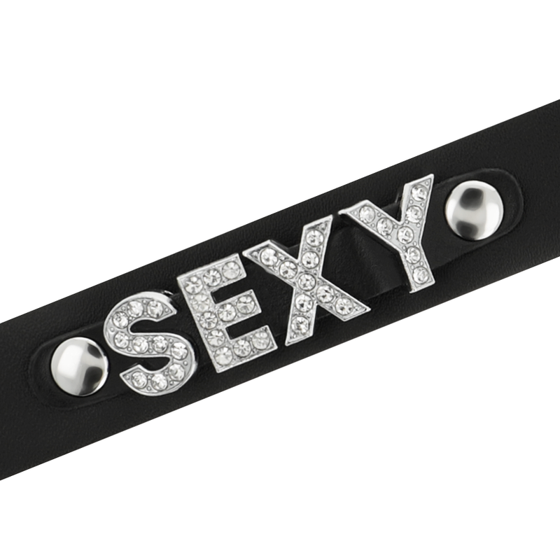 GIROCOLLO SEXY IN PELLE VEGANA - CHARME VIBE