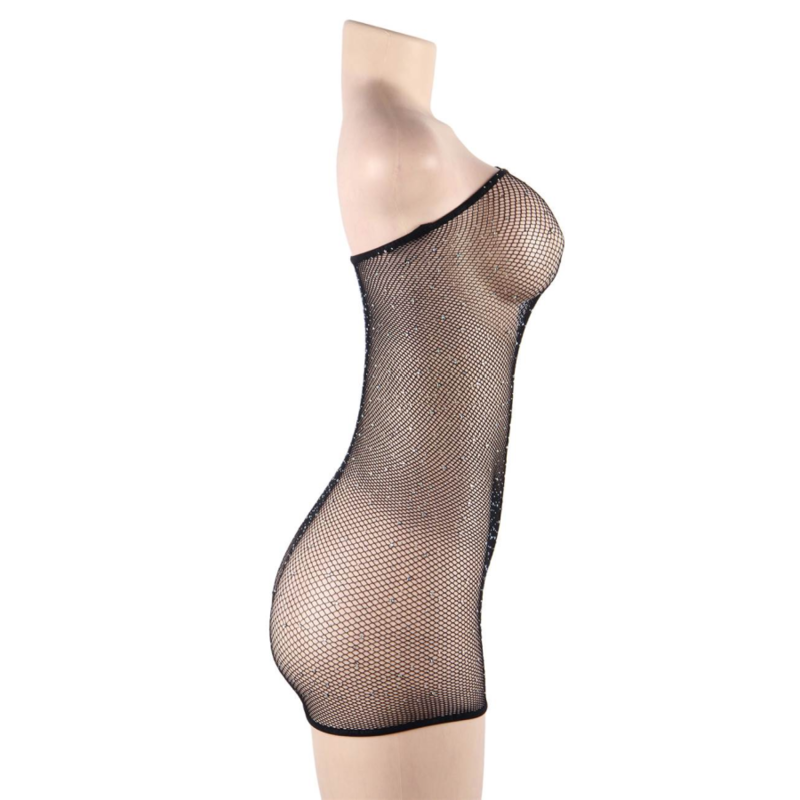 ABITO BODY A RETE CON DIAMANTI S/L - CHARME VIBE