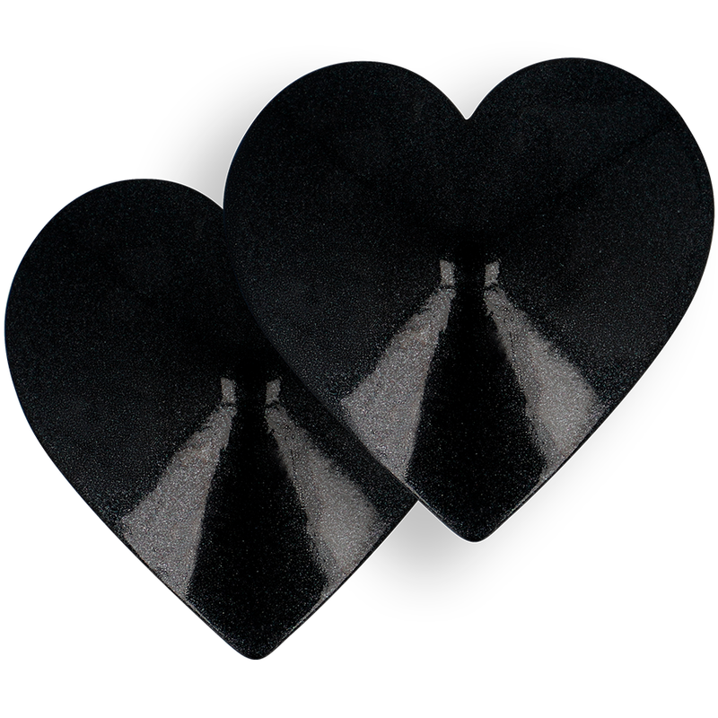 COPRI CAPEZZOLI BLACK HEARTS