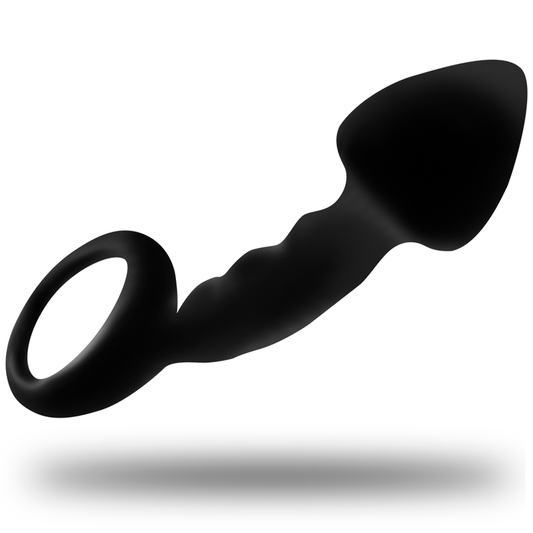 PLUG ANALE A COSTINE CON ANELLO - CHARME VIBE