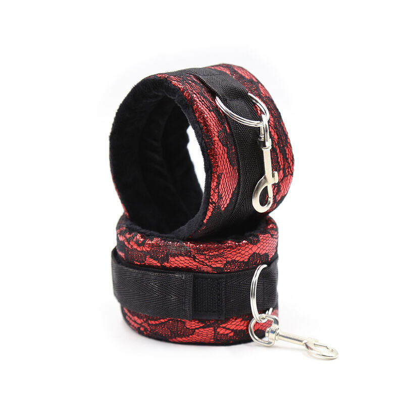MANETTE IN VELLUTO CON NASTRO IN NYLON - CHARME VIBE