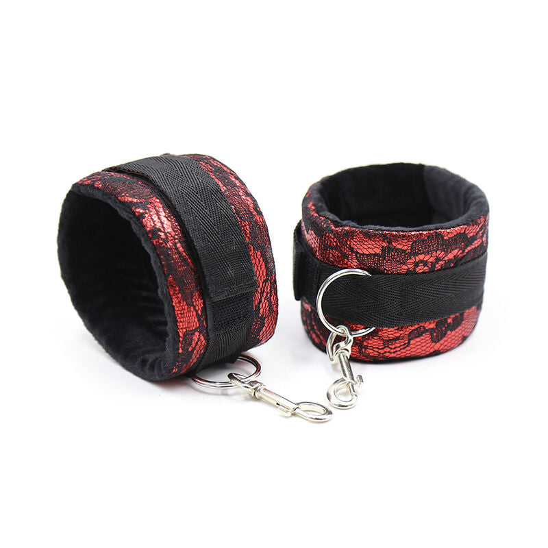 MANETTE IN VELLUTO CON NASTRO IN NYLON - CHARME VIBE