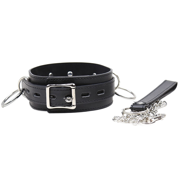 COLLANA DI SOTTOMISSIONE CON 3 ANELLI - CHARME VIBE
