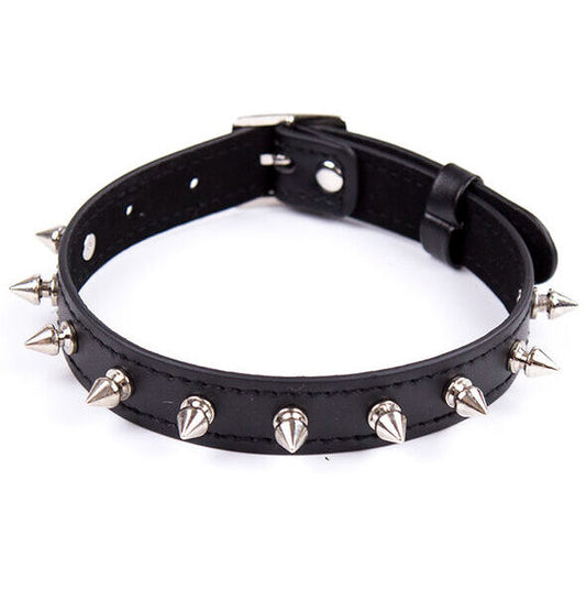 COLLARE COLLETTO PUNK SPIKE - CHARME VIBE