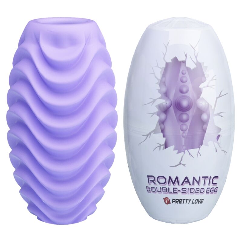 UOVO MASTURBATORE LILLA A DOPPIA FACCIA - CHARME VIBE